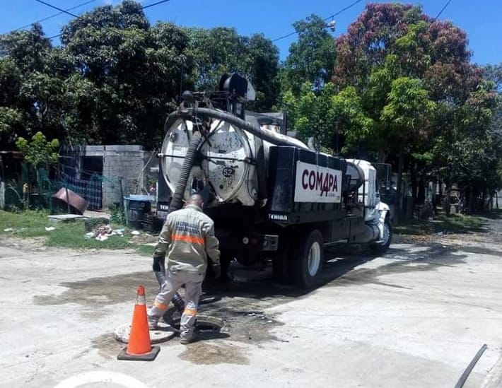 Soluciona COMAPA Altamira Fugas De Aguas Residuales